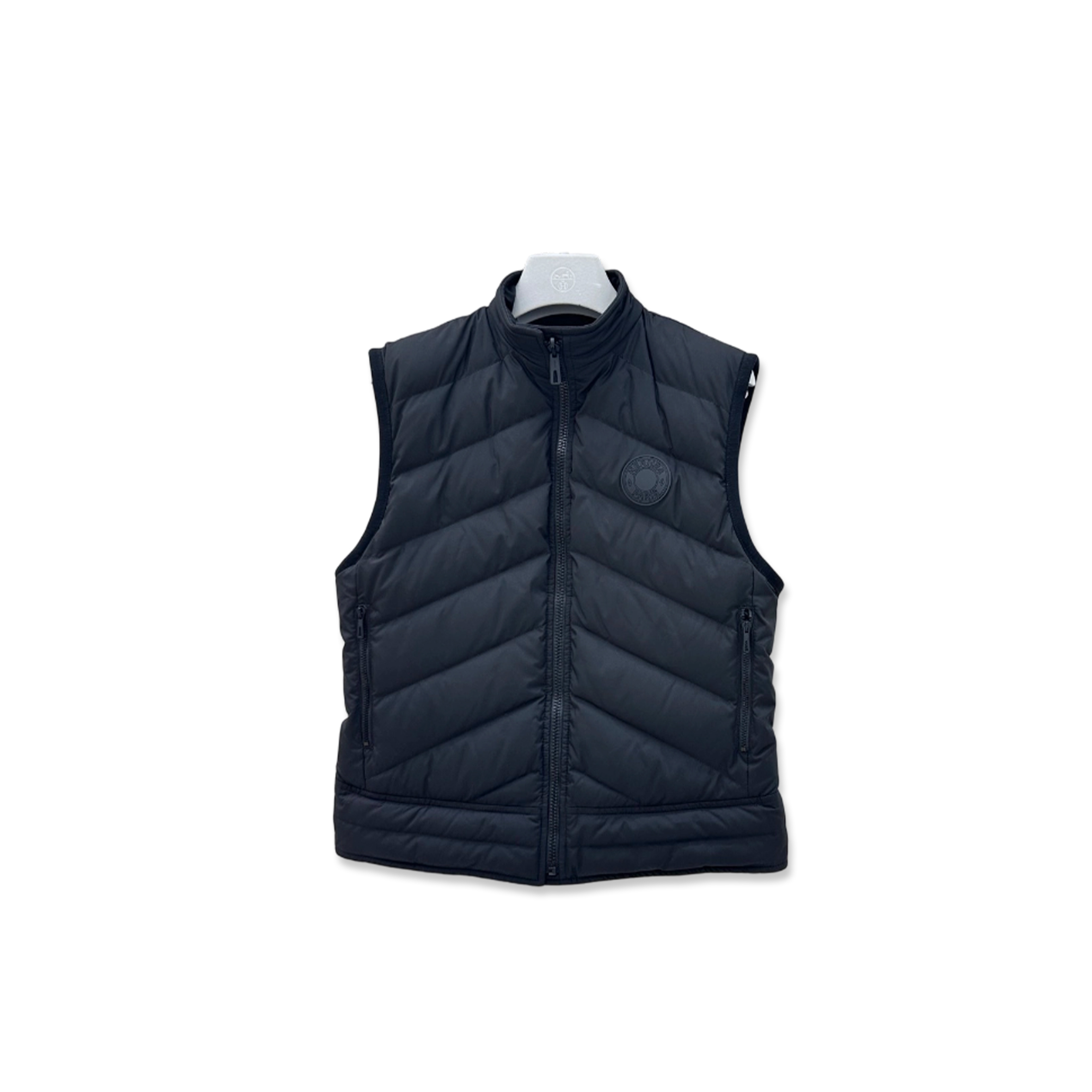 HERMES REVERSIBLE SLEEVELESS JACKET H6H0251DM02